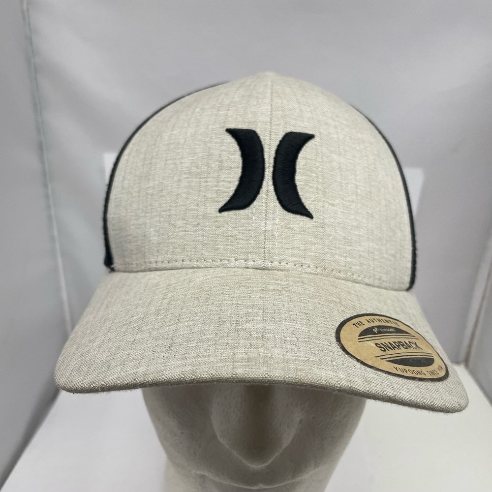 Hurley Del Mar Khaki Trucker Hat Cap Adjustable Snapback Surfing Skateboarding